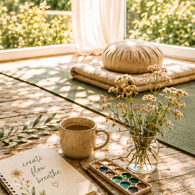 Yoga meets Creativity